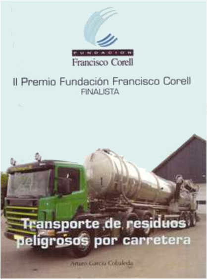 Cubierta del libro Transporte de residuos peligrosos por carretera